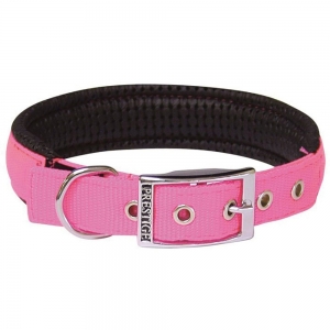 Prestige SOFT PADDED COLLAR 1" x 26" Hot Pink (66cm) - Click for more info
